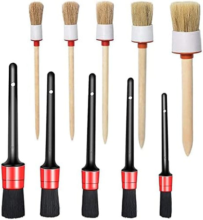 Auto Detailing Brush Set (5) Pen-shaped cleaning brush