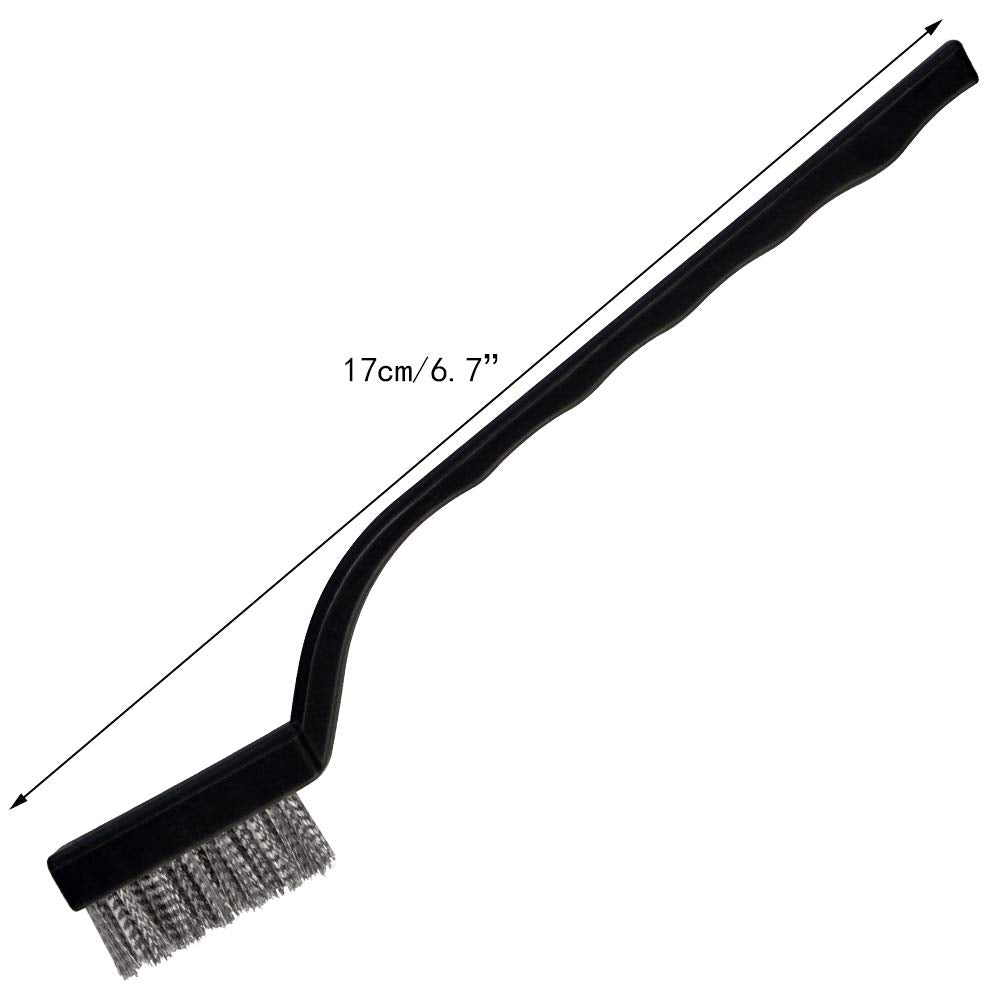 Stainless Steel Wire Brush Curved Handle Brushes