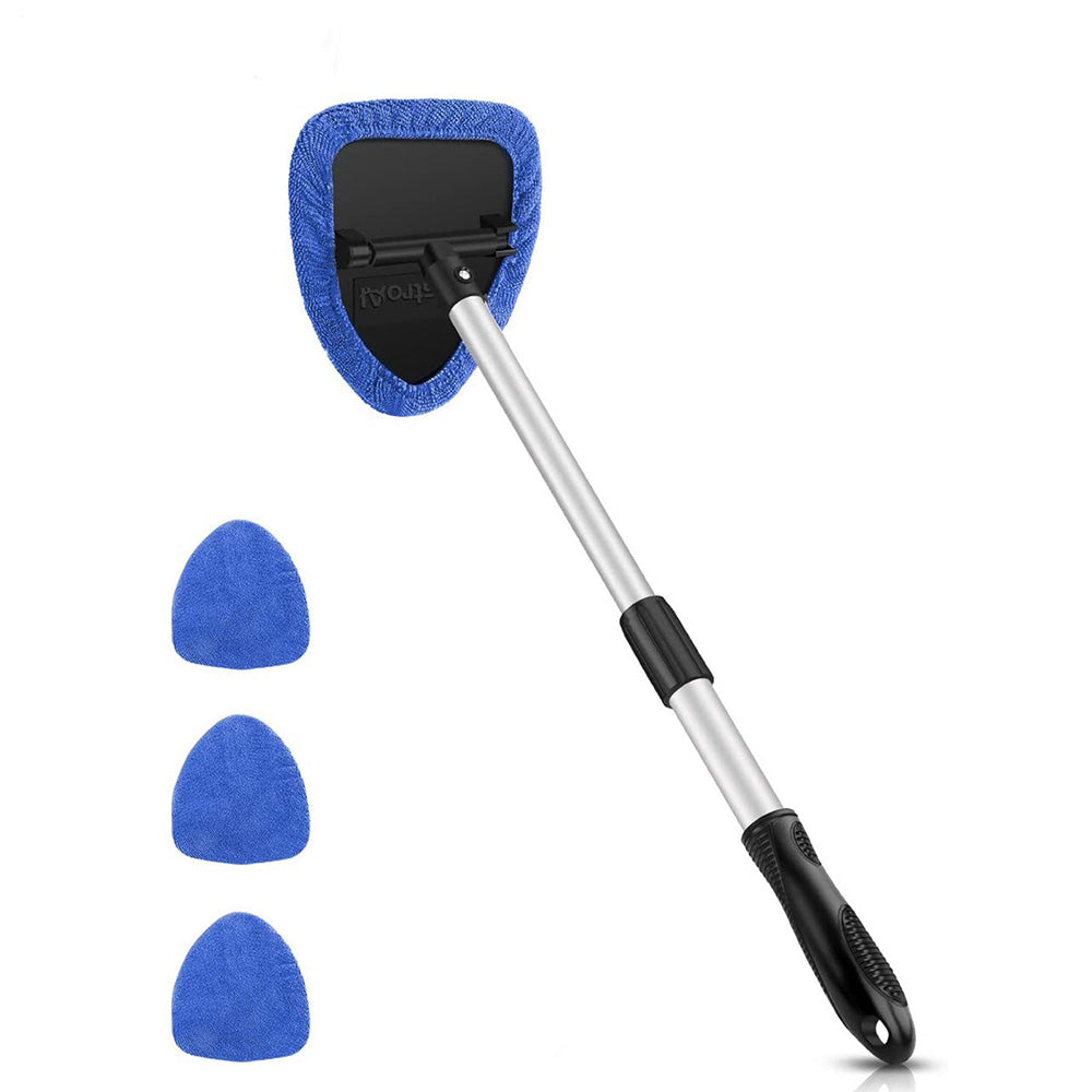 Windshield Cleaning Tool with Extendable Long Handle