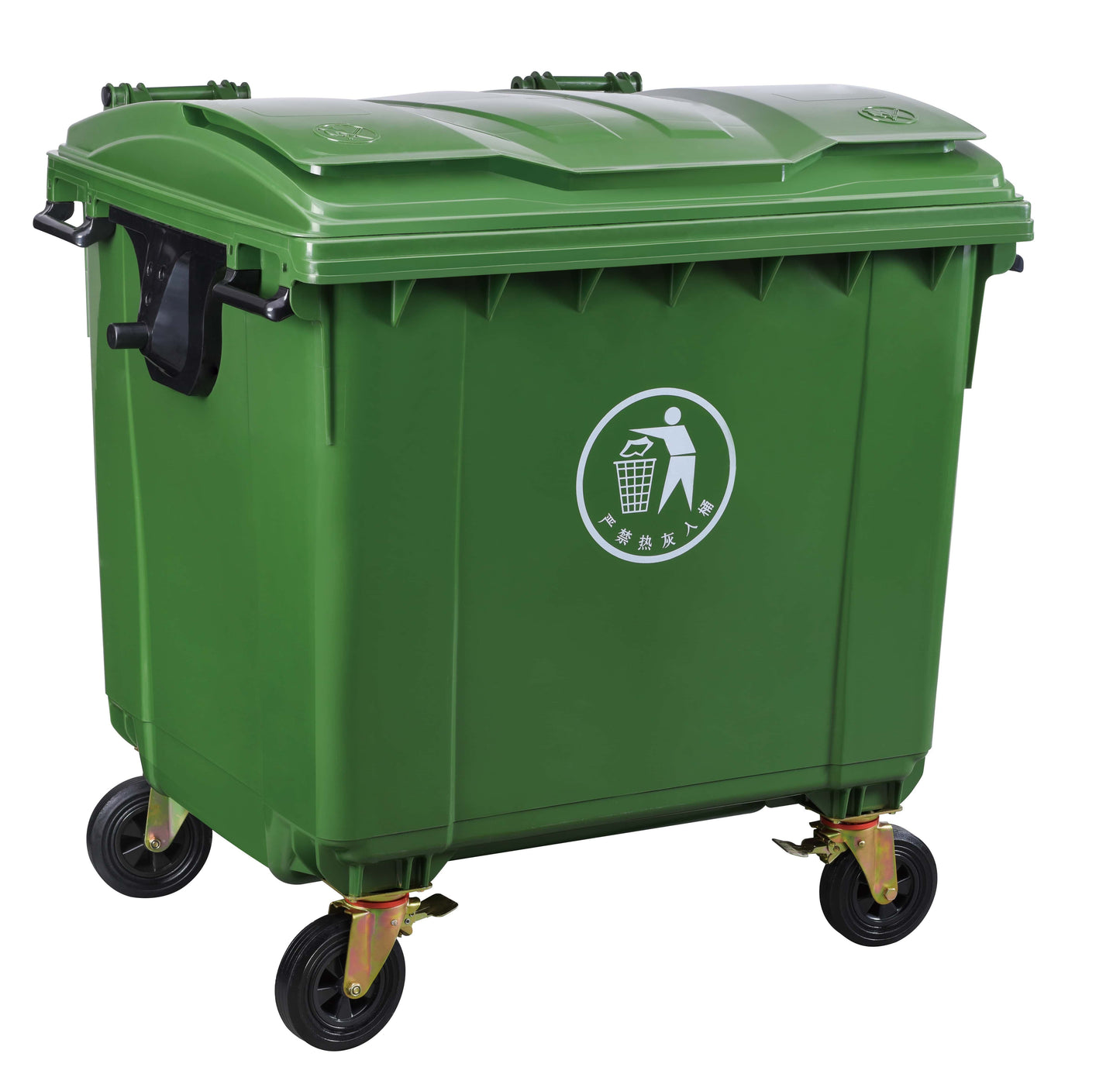 Wholesale Outdoor Trash Recycling Bins with Lid - Customizable Logo