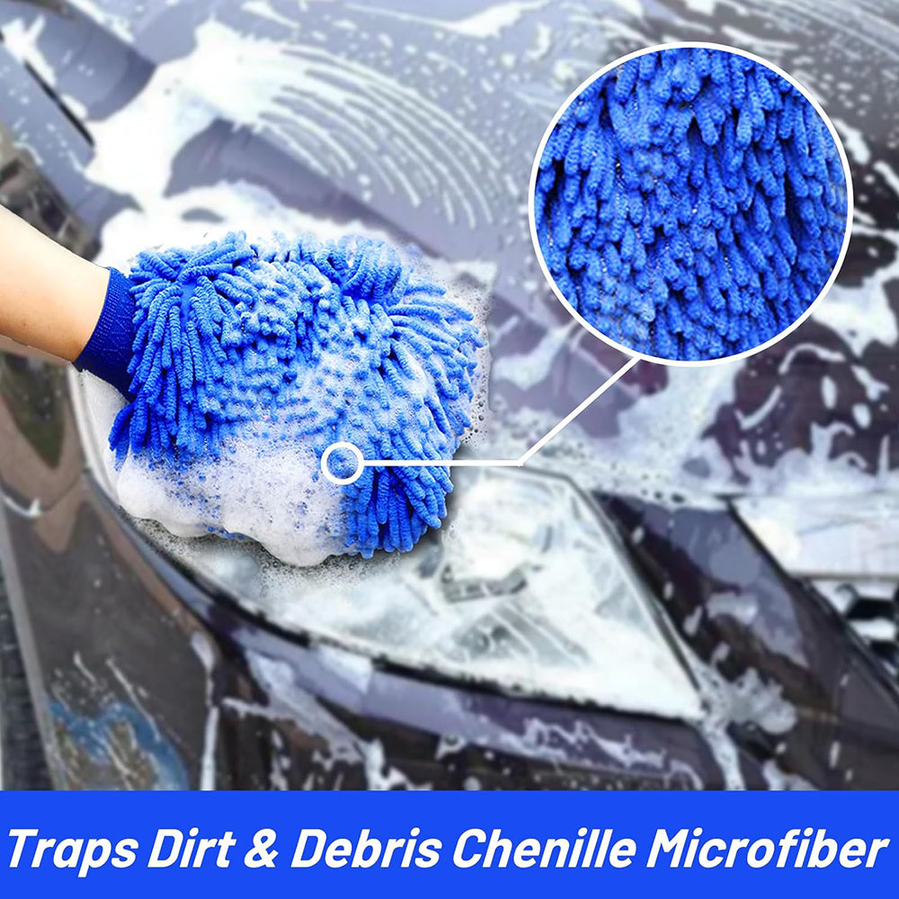 Chenille Premium Scratch-Free Microfiber Wash Mitt